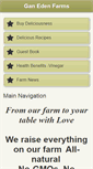 Mobile Screenshot of ganedenfarms.com